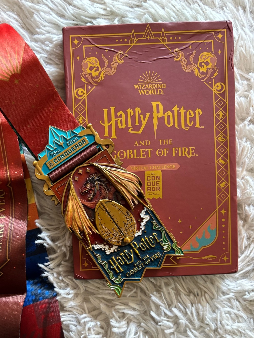 The Conqueror Challenge Medal Harry Potter Goblet of Fire